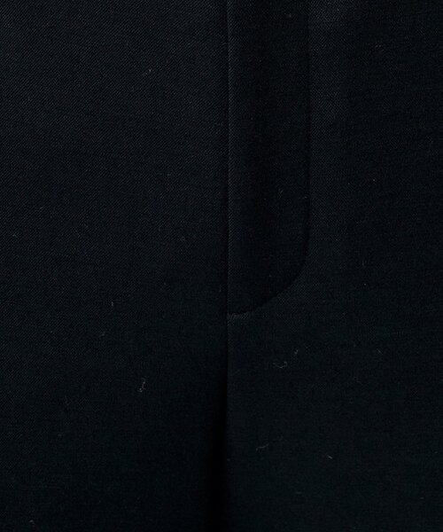 UNTITLED(アンタイトル)の「【洗えるスーツ/ストレッチ】ウール混ジャージ テーパードパンツ(その他パンツ・レディース・ブラック/ネイビー/ダークグレー・46/44/42/04/03/02/01/00/50/48)」の5枚目の写真