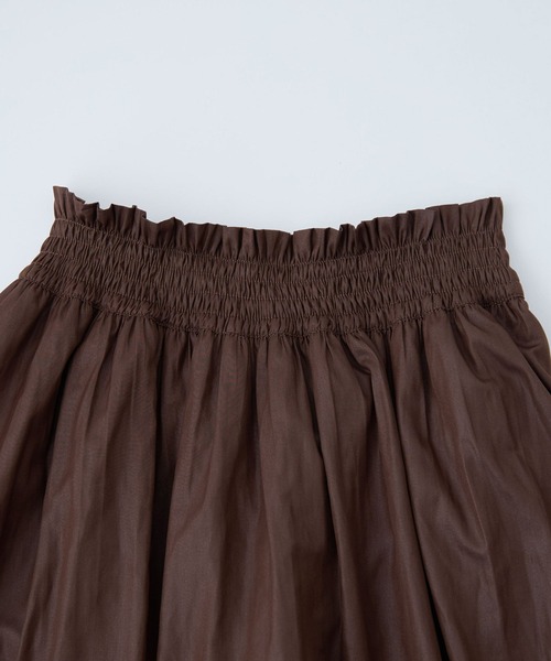 LA MARINE FRANCAISE（マリン フランセーズ）の「シャーリングギャザーボリュームスカート（スカート・レディース・オフホワイト・0）」の13枚目の写真