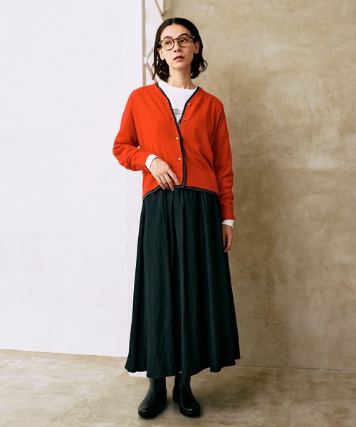 LA MARINE FRANCAISE（マリン フランセーズ）の「シャーリングギャザーボリュームスカート（スカート・レディース・オフホワイト・0）」の4枚目の写真