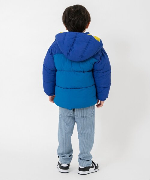 BREEZE（ブリーズ）の「【洗える/2WAY】ふわ軽インサレーションジャケット（ダウンジャケット/コート・キッズ・その他11/ピンク/ブルー/オリーブ/ブラック/レッド/レインボー/ベージュ・150/140/130/120/110/100/90/80）」の10枚目の写真