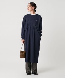 (新品未使用❗)ユナイテッドアローズ　ネイビーワンピース 楽天市場】ポンチ襟付きワンピース UNITED ARROWS green label