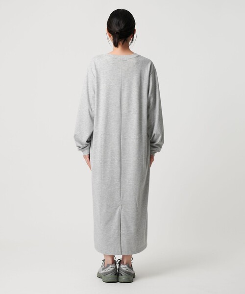 THOUSAND MILE＞ドローコード ロングスリーブワンピース 抗菌