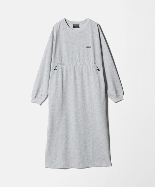 THOUSAND MILE（サウザンドマイル）の「＜THOUSAND MILE＞ドローコード ロングスリーブワンピース 抗菌防臭 吸汗 速乾（ワンピース・レディース・ネイビー/グレー系/ブラック・FREE）」の9枚目の写真