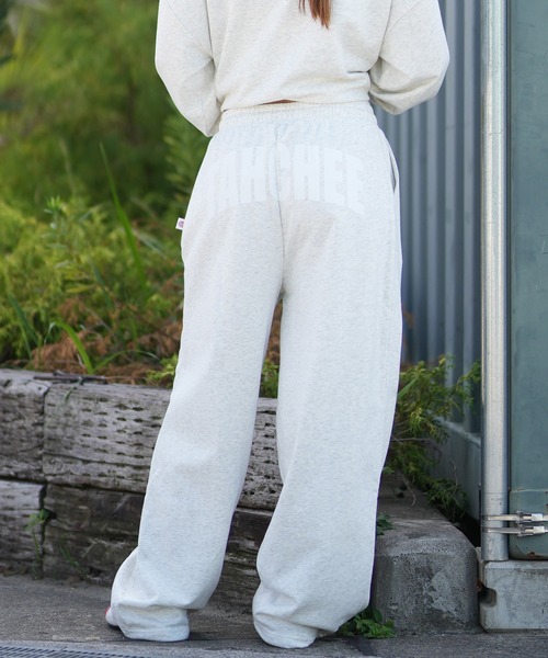 TAHCHEE(ターチー)の「TAHCHEE/ターチー スウェットパンツ セットアップ対応 TC250712-01(スウェットパンツ・レディース・オートミール/ブルーグリーン・L/M)」の2枚目の写真