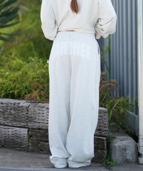 TAHCHEE(ターチー)の「TAHCHEE/ターチー スウェットパンツ セットアップ対応 TC250712-01(スウェットパンツ・レディース・オートミール/ブルーグリーン・L/M)」の6枚目の写真