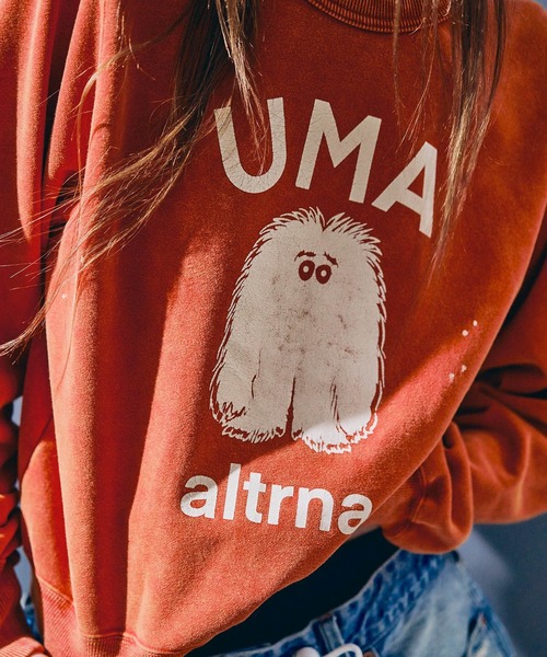 RNA（アールエヌエー）の「M2538 ちび裏毛プルオーバー（スウェット・レディース・レッド/ブラック/ブルー・MEDIUM）」の22枚目の写真