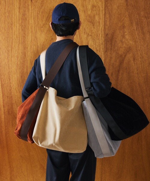 SUBLIME(サブライム)の「SUBLIME × FREAK'S STORE/サブライム × フリークスストア 別注 ECO SUEDE SHOLDER BAG エコスエード ショルダーバッグ(ショルダーバッグ・メンズ・ブラウン/ベージュ/アッシュグレー/ブラック・ONE SIZE)」の9枚目の写真
