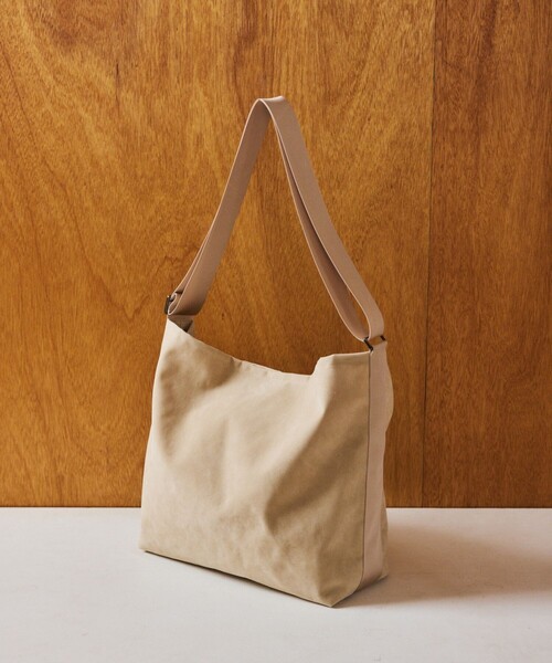 SUBLIME（サブライム）の「SUBLIME × FREAK'S STORE/サブライム × フリークスストア 別注 ECO SUEDE SHOLDER BAG エコスエード ショルダーバッグ（ショルダーバッグ・メンズ・ブラウン/ベージュ/アッシュグレー/ブラック・ONE SIZE）」の13枚目の写真