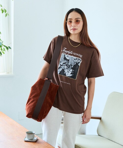 SUBLIME(サブライム)の「SUBLIME × FREAK'S STORE/サブライム × フリークスストア 別注 ECO SUEDE SHOLDER BAG エコスエード ショルダーバッグ(ショルダーバッグ・メンズ・ブラウン/ベージュ/アッシュグレー/ブラック・ONE SIZE)」の12枚目の写真