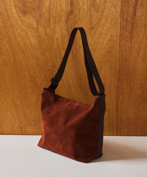 SUBLIME(サブライム)の「SUBLIME × FREAK'S STORE/サブライム × フリークスストア 別注 ECO SUEDE SHOLDER BAG エコスエード ショルダーバッグ(ショルダーバッグ・メンズ・ブラウン/ベージュ/アッシュグレー/ブラック・ONE SIZE)」の16枚目の写真