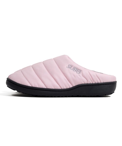 SUBU（スブ）の「SUBU/スブ F-LINE / ウィンターサンダル / モックシューズ（スリッポン・レディース・ブラック/ドット/ブラウン/アニマル/シルバー/ピンク・1/0）」の3枚目の写真