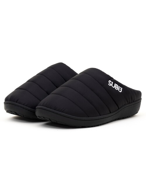 SUBU（スブ）の「SUBU/スブ F-LINE / ウィンターサンダル / モックシューズ（スリッポン・レディース・ブラック/ドット/ブラウン/アニマル/シルバー/ピンク・1/0）」の7枚目の写真