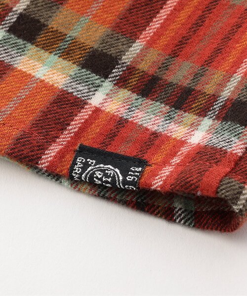 F.O.KIDS（エフオーキッズ）の「【ジュニア対応】Girls　先染めチェックシャツ（シャツ/ブラウス・キッズ・パープル/レッド・100/90/80/110/140/130/120）」の6枚目の写真