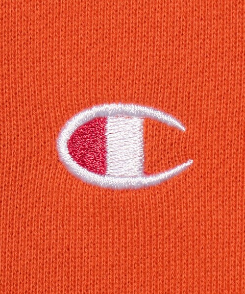 Champion（チャンピオン）の「＜Champion＞クルーネック スウェットシャツ  / トレーナー / キッズ 110cm-130cm（スウェット・キッズ・オレンジ/ナチュラル/ブラック・130cm/120cm/110cm）」の12枚目の写真