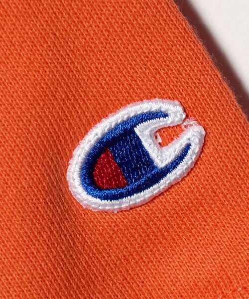 Champion（チャンピオン）の「＜Champion＞クルーネック スウェットシャツ  / トレーナー / キッズ 110cm-130cm（スウェット・キッズ・オレンジ/ナチュラル/ブラック・130cm/120cm/110cm）」の13枚目の写真