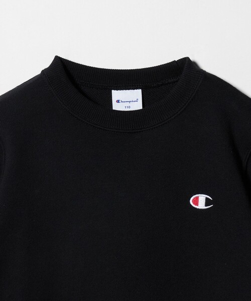 Champion（チャンピオン）の「＜Champion＞クルーネック スウェットシャツ  / トレーナー / キッズ 110cm-130cm（スウェット・キッズ・オレンジ/ナチュラル/ブラック・130cm/120cm/110cm）」の17枚目の写真