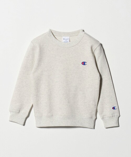 Champion（チャンピオン）の「＜Champion＞クルーネック スウェットシャツ  / トレーナー / キッズ 110cm-130cm（スウェット・キッズ・オレンジ/ナチュラル/ブラック・130cm/120cm/110cm）」の20枚目の写真