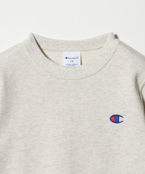 Champion（チャンピオン）の「＜Champion＞クルーネック スウェットシャツ  / トレーナー / キッズ 110cm-130cm（スウェット・キッズ・オレンジ/ナチュラル/ブラック・130cm/120cm/110cm）」の22枚目の写真