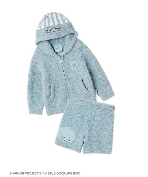ドラゴンクエスト】【キッズ】パウダースライムパーカ＆ハーフパンツ