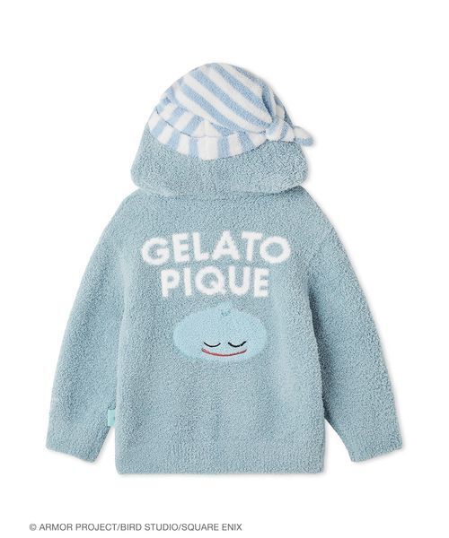 【新品未着用】ドラクエ　スライムパーカーセット　ジェラピケ ドラゴンクエスト】【キッズ】パウダースライムパーカ＆ハーフパンツ