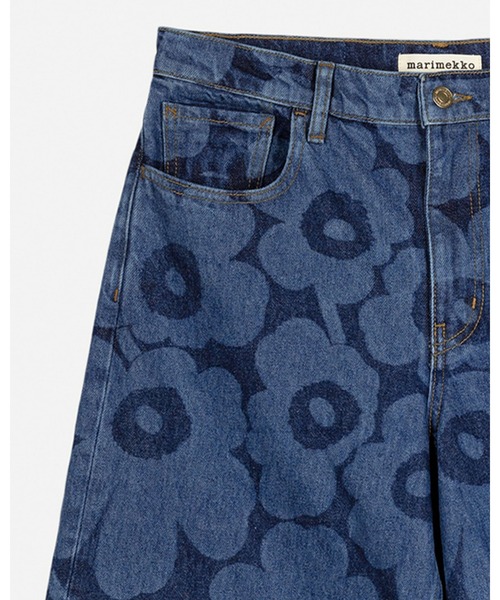 marimekko（マリメッコ）の「【ノベルティ付】《Maridenim》Sh  Loose Uni / jeans pants（デニムパンツ・レディース・インディゴブルー・30inch/29inch/28inch/27inch/26inch/25inch）」の2枚目の写真