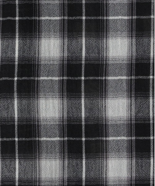 Right-on（ライトオン）の「【HONEYSUCKLE ROSE】シアーチェックブラウス（シャツ/ブラウス・レディース・ブラック/ブラウン/グリーン・S/M/L）」の8枚目の写真