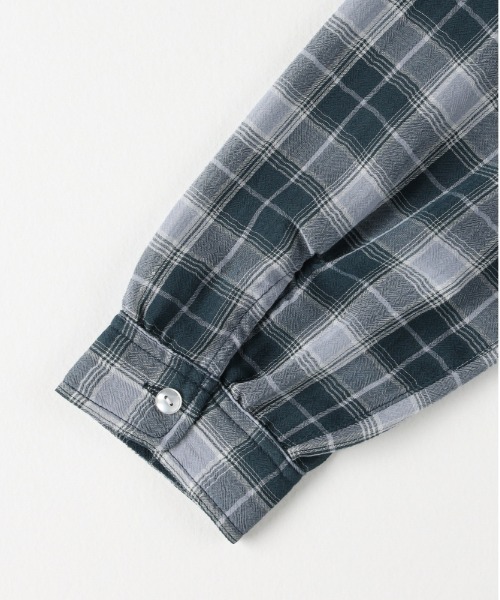 Right-on（ライトオン）の「【HONEYSUCKLE ROSE】シアーチェックブラウス（シャツ/ブラウス・レディース・ブラック/ブラウン/グリーン・S/M/L）」の12枚目の写真