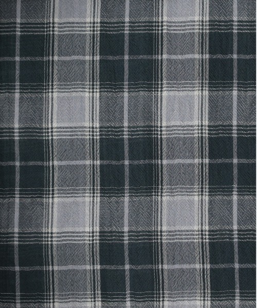 Right-on（ライトオン）の「【HONEYSUCKLE ROSE】シアーチェックブラウス（シャツ/ブラウス・レディース・ブラック/ブラウン/グリーン・S/M/L）」の14枚目の写真