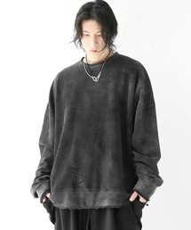 minsobi（ミンソビ）の「ヴィンテージウォッシュカットオフスウェット（スウェット）」