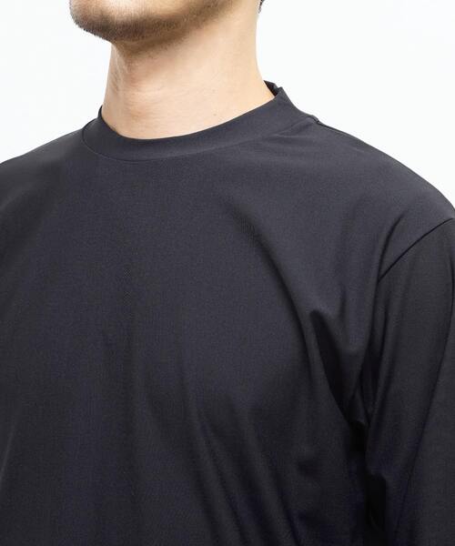 MEN'S MELROSE（メンズメルローズ）の「《WEB限定》フレッシュファイバー長袖ジャケT | 消臭（Tシャツ/カットソー・メンズ・ブラック/ホワイト・3/4/5/2）」の16枚目の写真