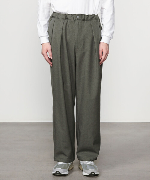 Gymphlex | ポリフランネル 2プリーツイージーパンツ MEN（その他