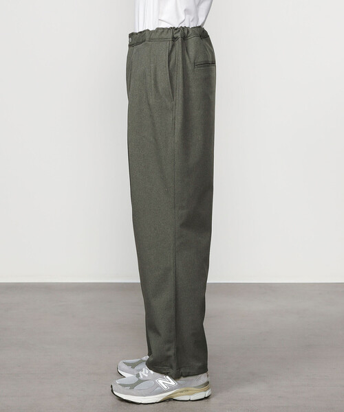 GYMPHLEX（ジムフレックス）の「Gymphlex | ポリフランネル 2プリーツイージーパンツ MEN（その他パンツ・メンズ・ブラウン/ダークグレー・M/L）」の13枚目の写真