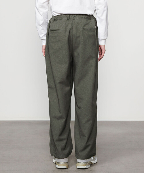 GYMPHLEX（ジムフレックス）の「Gymphlex | ポリフランネル 2プリーツイージーパンツ MEN（その他パンツ・メンズ・ブラウン/ダークグレー・M/L）」の14枚目の写真