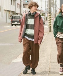 GYMPHLEX | Gymphlex | ポリフランネル 2プリーツイージーパンツ MEN(その他パンツ)