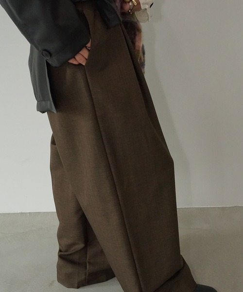 リラックスワイドパンツ chw25a084-ファッション通販サイト-chuclla