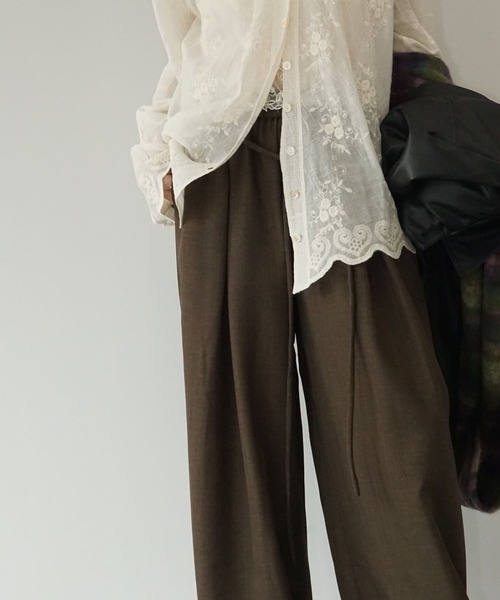 BANDAL レディースパンツホワイト/ブラック WOMEN パンツ