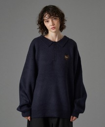 ASSORT VOLUME KNIT POLO 25AW / アソートボリュームニットポロ
