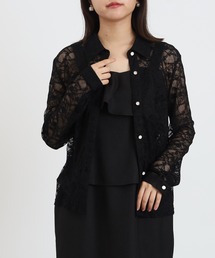 ASTORIA ODIER | ストレッチレースシャツ(シャツ/ブラウス)