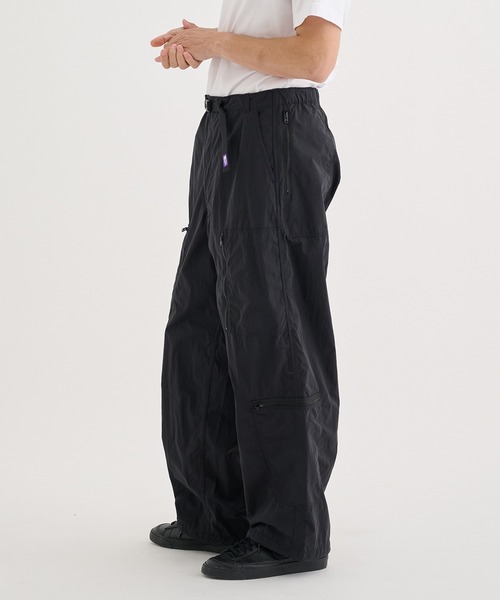 THE NORTH FACE PURPLE LABEL（ザ ノースフェイス パープルレーベル）の「【THE NORTH FACE PURPLE LABEL/ザノースフェイスパープルレーベル】Brushed Weather Stroll Field Pants（カーゴパンツ・メンズ・ブラック・34inch/32inch）」の3枚目の写真