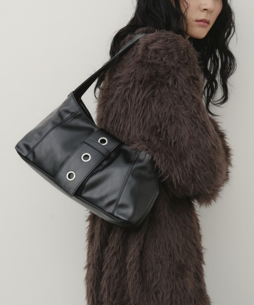 Aunt Marie's(アントマリーズ)の「ハトメベルトショルダーバッグ(ショルダーバッグ・レディース・レッド/ブラック/ブラウン・FREE)」の9枚目の写真