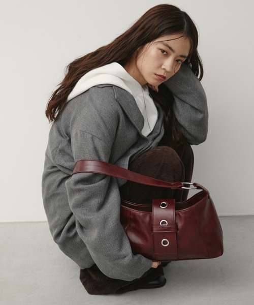 Aunt Marie's(アントマリーズ)の「ハトメベルトショルダーバッグ(ショルダーバッグ・レディース・レッド/ブラック/ブラウン・FREE)」の21枚目の写真