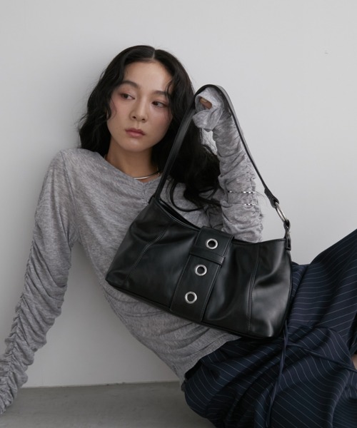 Aunt Marie's(アントマリーズ)の「ハトメベルトショルダーバッグ(ショルダーバッグ・レディース・レッド/ブラック/ブラウン・FREE)」の20枚目の写真
