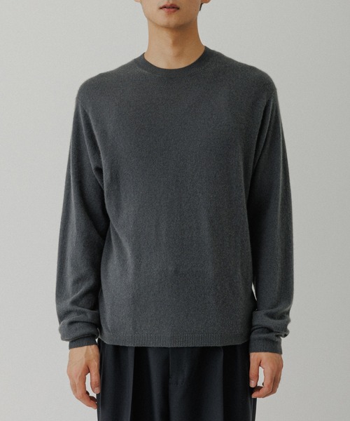 12GG カシミヤ クルーネック ニット（ニット/セーター）｜ADAM ET ROPE