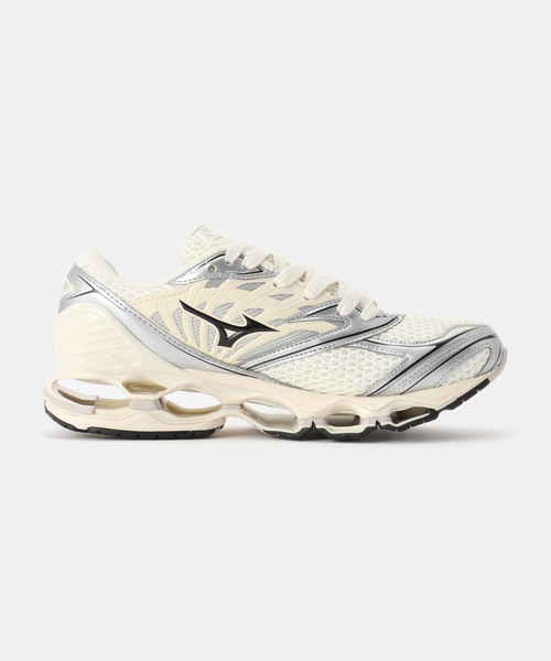 MIZUNO(ミズノ )の「MIZUNO/ミズノ WAVE PROPHECY LS(スニーカー・レディース・アイボリー/ブラウン・25cm/24.5cm/24cm/23.5cm)」の5枚目の写真
