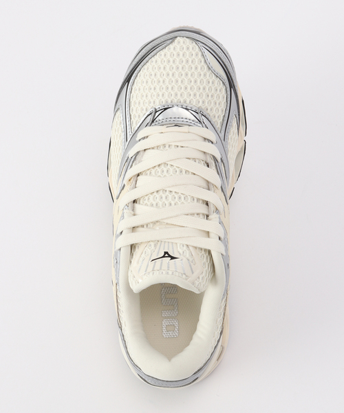 MIZUNO(ミズノ )の「MIZUNO/ミズノ WAVE PROPHECY LS(スニーカー・レディース・アイボリー/ブラウン・25cm/24.5cm/24cm/23.5cm)」の7枚目の写真