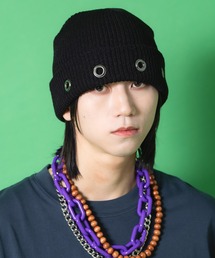REMAKE KNITCAP リメイク ニットキャップ ビーニー Y2K（ニット
