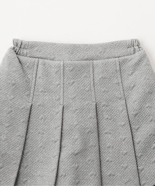 by LOVEiT(バイラビット)の「【WEB限定】膨れジャカードスカパン(その他パンツ・キッズ・オフホワイト/グレー系・130cm/120cm/150cm/140cm/160cm)」の4枚目の写真