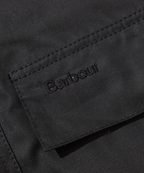 Barbour（バブアー）の「Barbour/バブアー 別注 MODIFIED SPEY WAX JACKET（ブルゾン・メンズ・ブラック/オリーブ・40/38/42）」の6枚目の写真