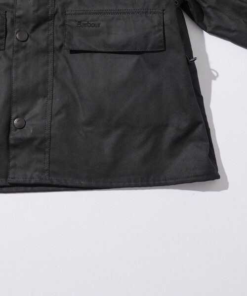 Barbour（バブアー）の「Barbour/バブアー 別注 MODIFIED SPEY WAX JACKET（ブルゾン・メンズ・ブラック/オリーブ・40/38/42）」の8枚目の写真