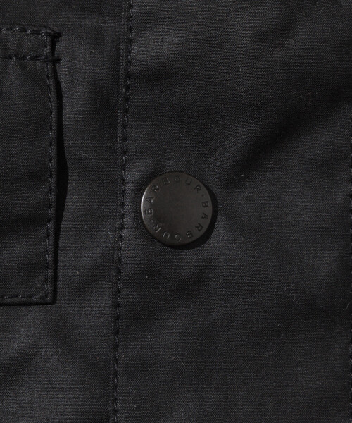 Barbour（バブアー）の「Barbour/バブアー 別注 MODIFIED SPEY WAX JACKET（ブルゾン・メンズ・ブラック/オリーブ・40/38/42）」の10枚目の写真